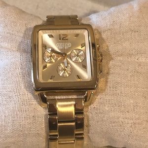 Coach Gold watch - New photos added